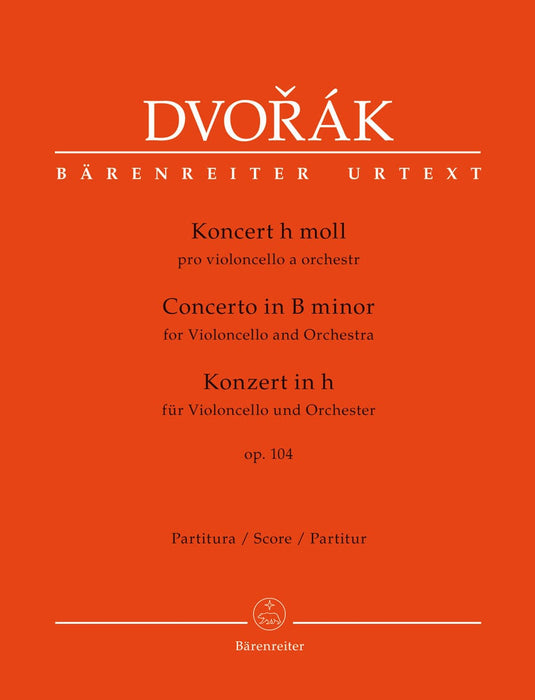 Concerto for Violoncello and Orchestra B minor op. 104 德弗札克 協奏曲 大提琴 管弦樂團 騎熊士版 | 小雅音樂 Hsiaoya Music