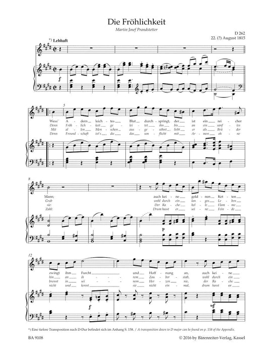 Lieder, Volume 8 (High Voice) 舒伯特 高音 騎熊士版 | 小雅音樂 Hsiaoya Music