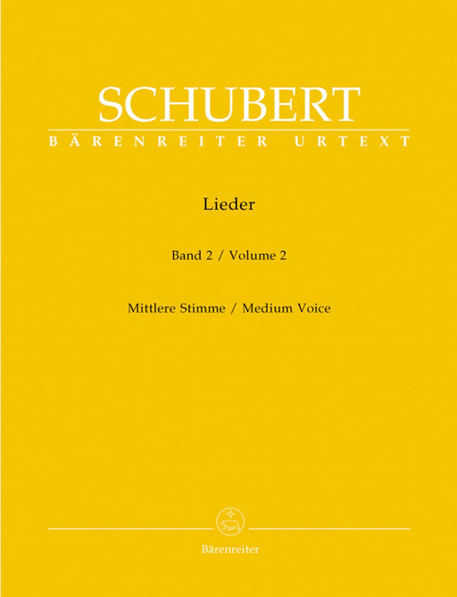 Lieder, Volume 2 (Medium voice) 舒伯特 騎熊士版 | 小雅音樂 Hsiaoya Music