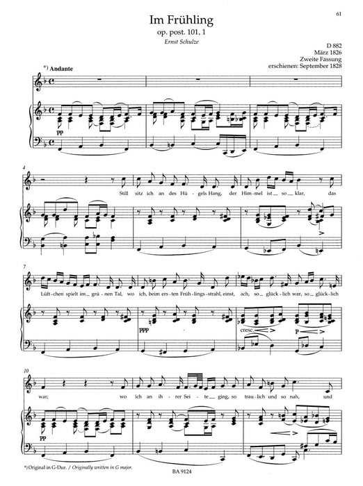 Lieder, Volume 4 (Medium voice) 舒伯特 騎熊士版 | 小雅音樂 Hsiaoya Music