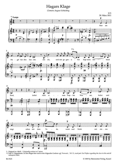 Lieder, Volume 5 (Medium Voice) 舒伯特 騎熊士版 | 小雅音樂 Hsiaoya Music