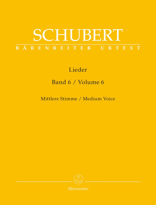 Lieder, Volume 6 (Medium Voice) 舒伯特 騎熊士版 | 小雅音樂 Hsiaoya Music