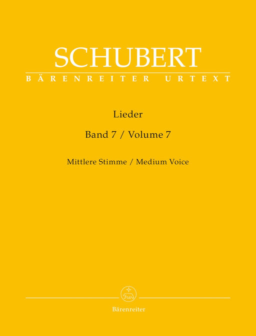 Lieder, Volume 7 (Medium voice) 舒伯特 騎熊士版 | 小雅音樂 Hsiaoya Music