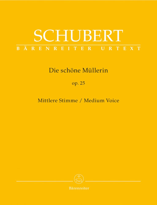 Die schöne Müllerin op. 25 D 795 (Medium Voice) 舒伯特 美麗的磨坊少女 騎熊士版 | 小雅音樂 Hsiaoya Music