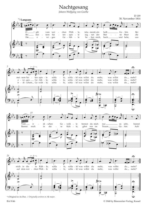 Lieder, Volume 6 (Low Voice) 舒伯特 低音 騎熊士版 | 小雅音樂 Hsiaoya Music