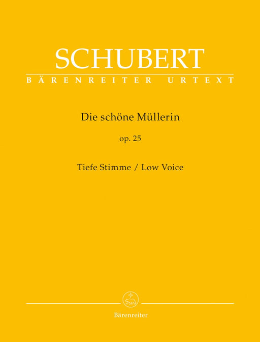 Die schöne Müllerin op. 25 D 795 (Low Voice) 舒伯特 美麗的磨坊少女 低音 騎熊士版 | 小雅音樂 Hsiaoya Music