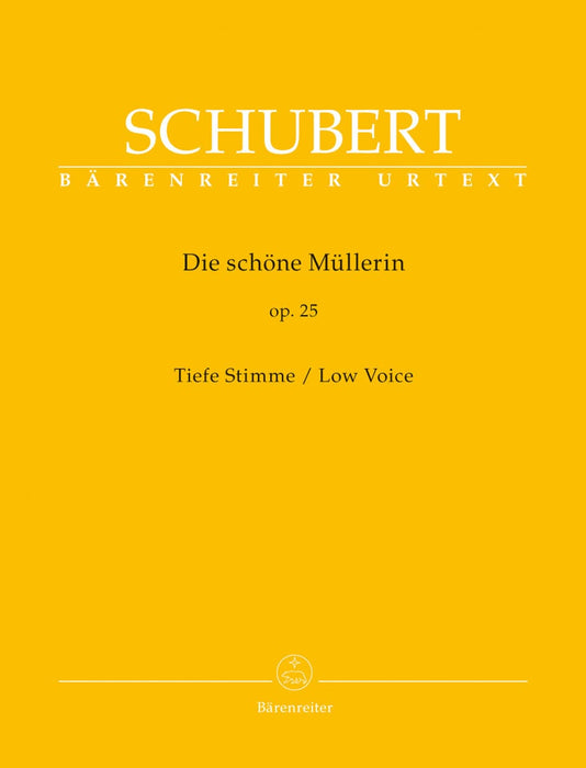 Die schöne Müllerin op. 25 D 795 (Low Voice) 舒伯特 美麗的磨坊少女 低音 騎熊士版 | 小雅音樂 Hsiaoya Music