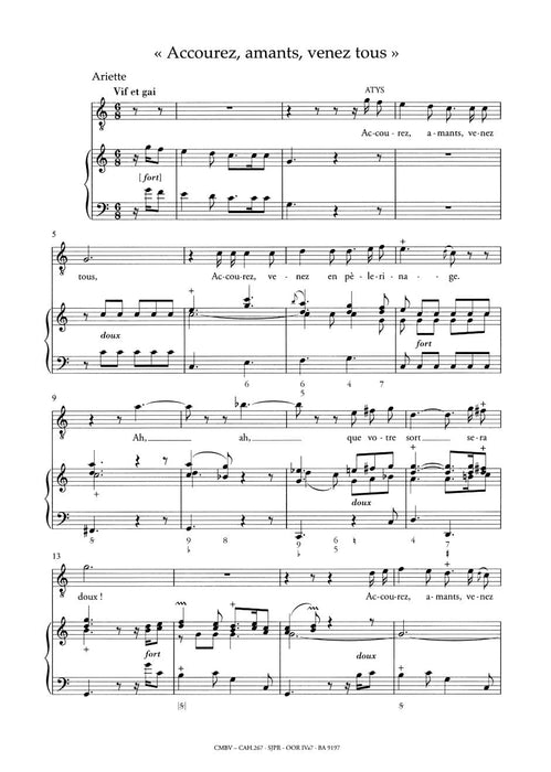 Airs d'opera / Operatic arias. Soprano, Volume 6 拉摩 歌劇 詠唱調 騎熊士版 | 小雅音樂 Hsiaoya Music