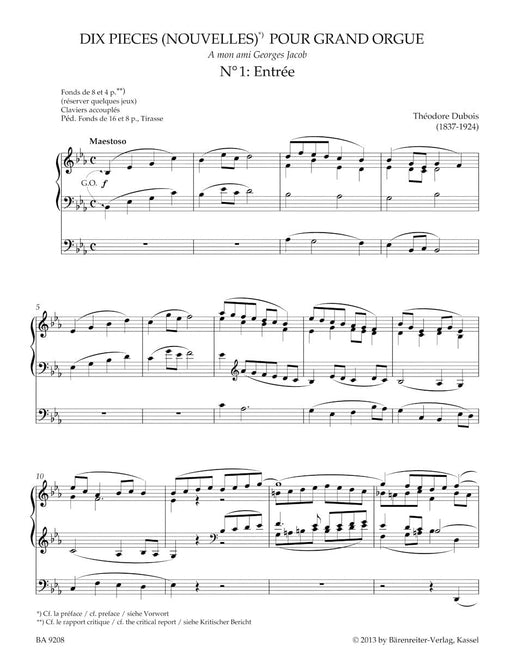 His Last Organ Works 迪伯瓦弗朗索瓦 管風琴 騎熊士版 | 小雅音樂 Hsiaoya Music