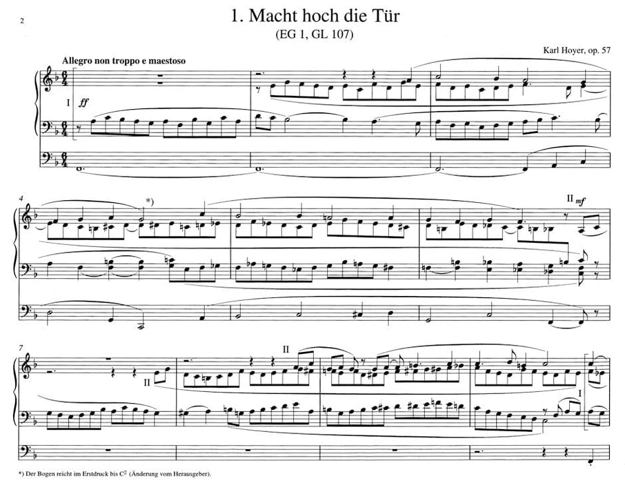 Choralvorspiele, Band I op. 57 合唱 騎熊士版 | 小雅音樂 Hsiaoya Music