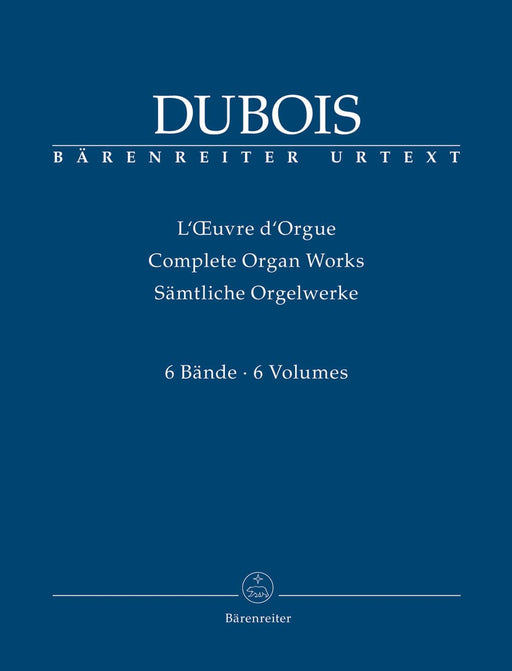 Complete Organ Works, Volume I-VI 迪伯瓦弗朗索瓦 管風琴 騎熊士版 | 小雅音樂 Hsiaoya Music