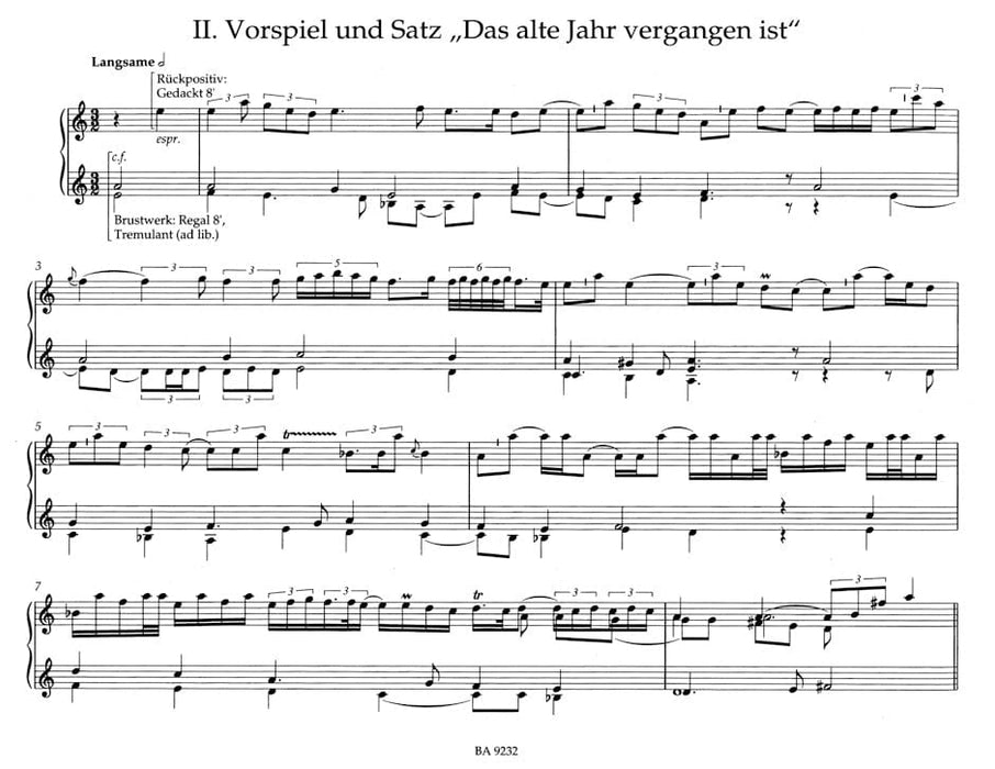 Kleine Orgelchoralbearbeitungen op. 8, Nr. 3 und einzeln überlieferte Choralbearbeitungen 合唱 騎熊士版 | 小雅音樂 Hsiaoya Music