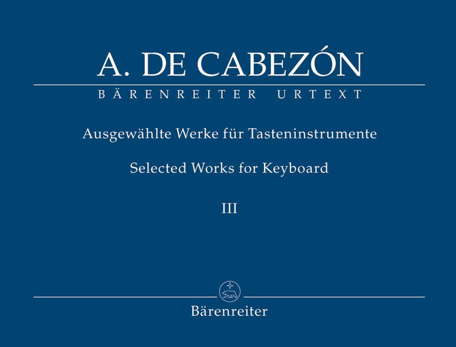 Selected Works for Keyboard, Volume III 卡貝頌 鍵盤樂器 騎熊士版 | 小雅音樂 Hsiaoya Music