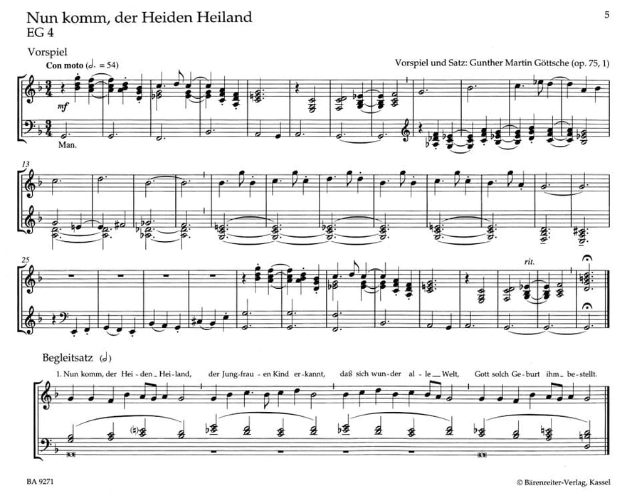 Advent und Weihnachten (EG 1-57) 騎熊士版 | 小雅音樂 Hsiaoya Music