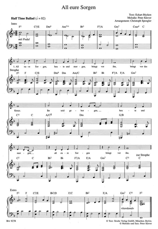 Tasta Groove 1 -113 Pop-Arrangements zur Begleitung Neuer Geistlicher Lieder- (Liedanfänge A-F) 113 Pop-Arrangements zur Begleitung Neuer Geistlicher Lieder 騎熊士版 | 小雅音樂 Hsiaoya Music