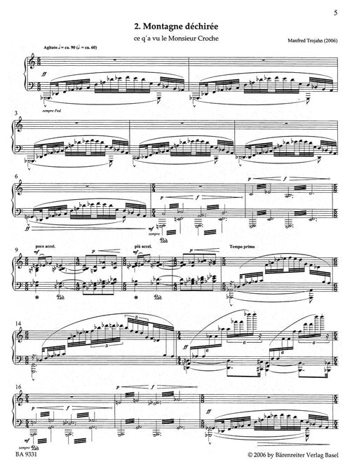 Deux Preludes pour Piano (2006) 前奏曲 鋼琴 騎熊士版 | 小雅音樂 Hsiaoya Music