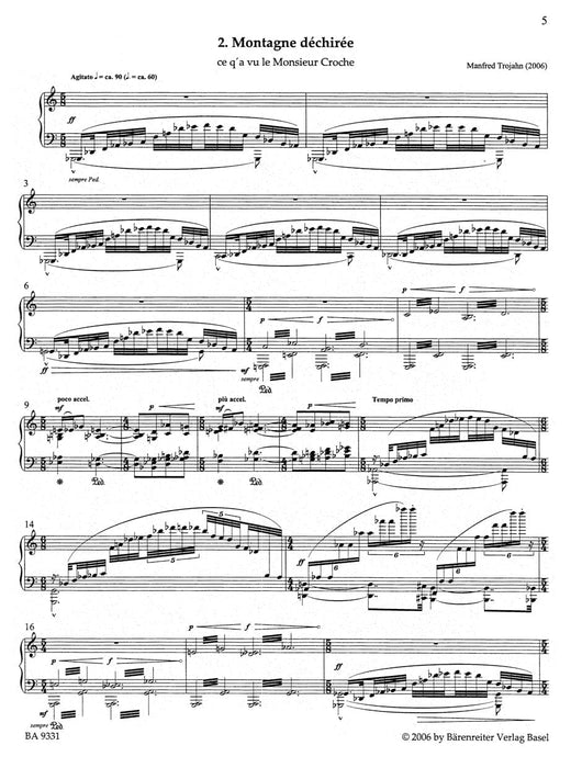 Deux Preludes pour Piano (2006) 前奏曲 鋼琴 騎熊士版 | 小雅音樂 Hsiaoya Music