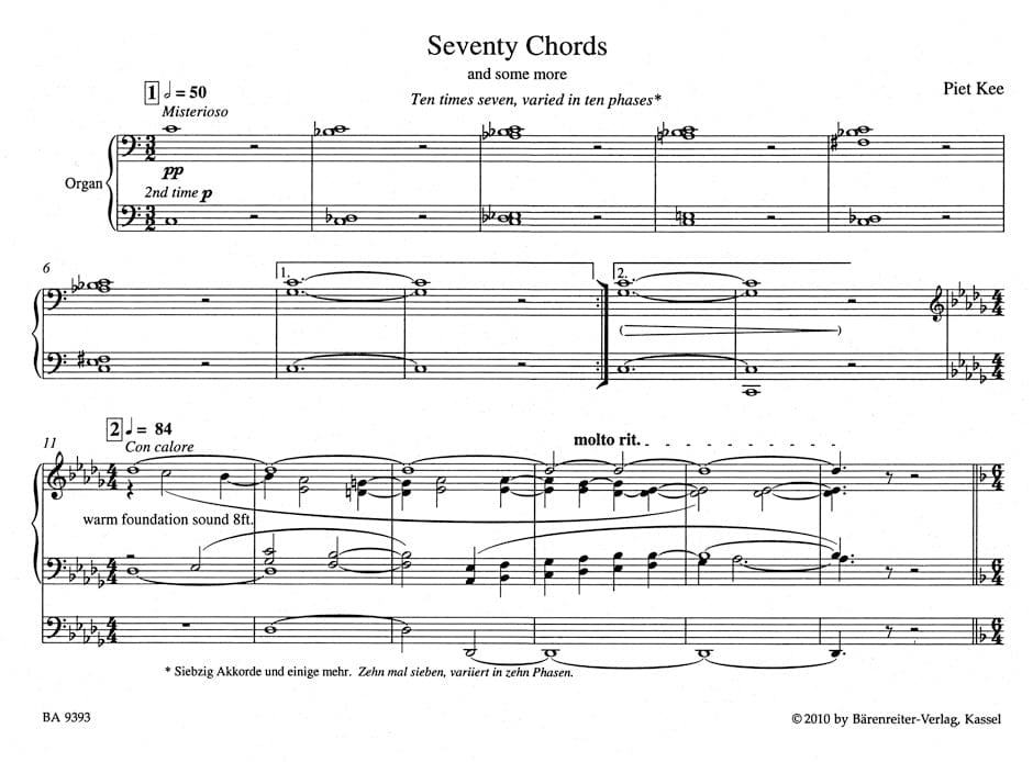 Three Organ Pieces 管風琴 小品 騎熊士版 | 小雅音樂 Hsiaoya Music