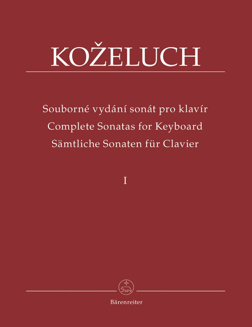 Complete Sonatas for Keyboard I -Sonatas 1-12- Sonatas 1-12 奏鳴曲 鍵盤樂器 騎熊士版 | 小雅音樂 Hsiaoya Music