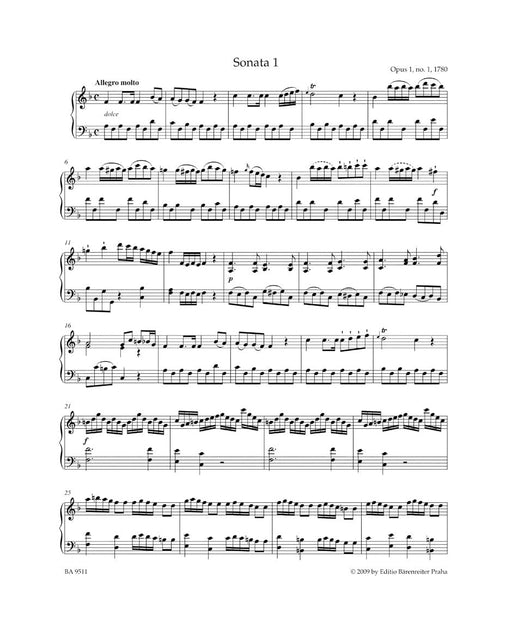 Complete Sonatas for Keyboard I -Sonatas 1-12- Sonatas 1-12 奏鳴曲 鍵盤樂器 騎熊士版 | 小雅音樂 Hsiaoya Music