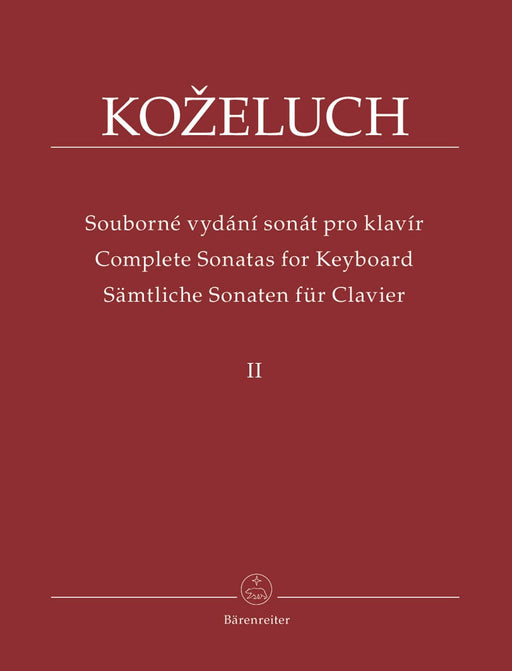 Complete Sonatas for Keyboard II -Sonatas 13-24- Sonatas 13-24 奏鳴曲 鍵盤樂器 騎熊士版 | 小雅音樂 Hsiaoya Music