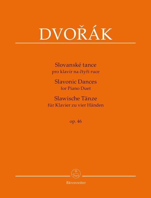 Slavonic Dances for Piano Duet op. 46 德弗札克 斯拉夫舞曲 四手聯彈 騎熊士版 | 小雅音樂 Hsiaoya Music