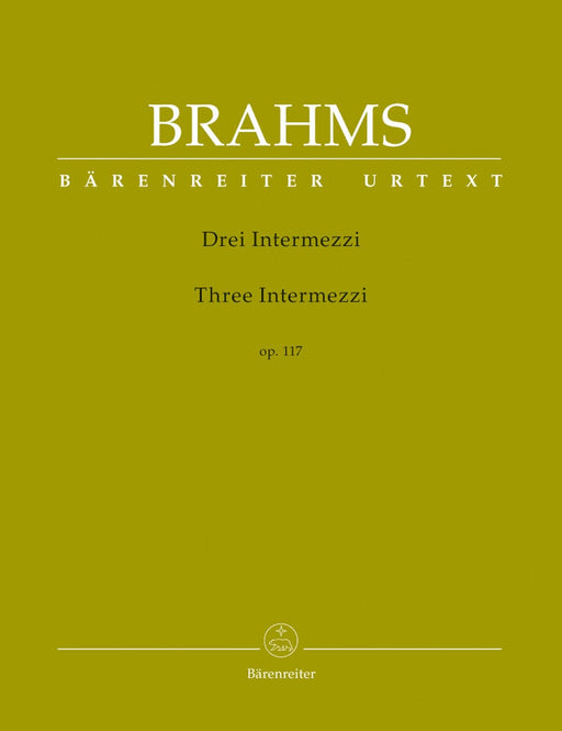 Three Intermezzi op. 117 布拉姆斯 間奏曲 騎熊士版 | 小雅音樂 Hsiaoya Music