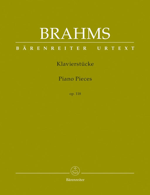 Piano Pieces op. 118 布拉姆斯 鋼琴 小品 騎熊士版 | 小雅音樂 Hsiaoya Music