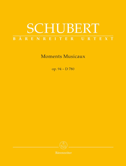 Moments Musicaux op. 94 D 780 舒伯特 樂興之時 騎熊士版 | 小雅音樂 Hsiaoya Music