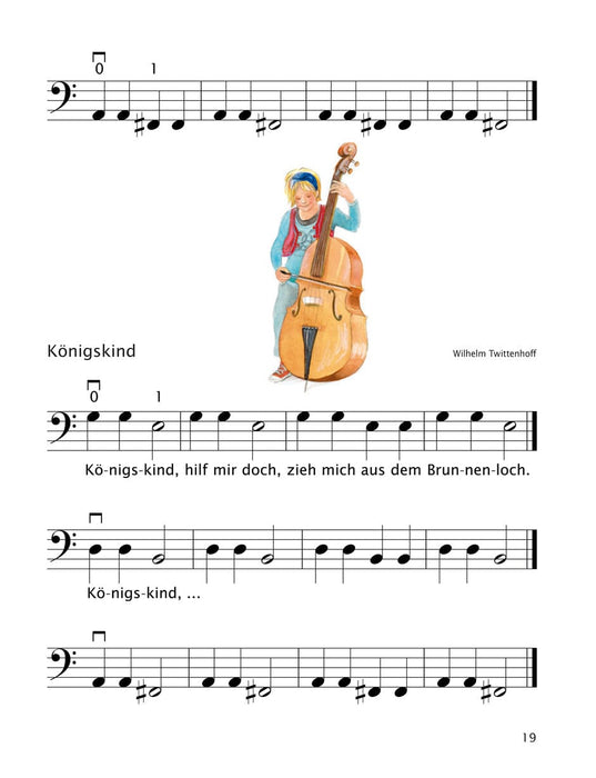 Früher Anfang auf dem Kontrabass, Band 1 騎熊士版 | 小雅音樂 Hsiaoya Music