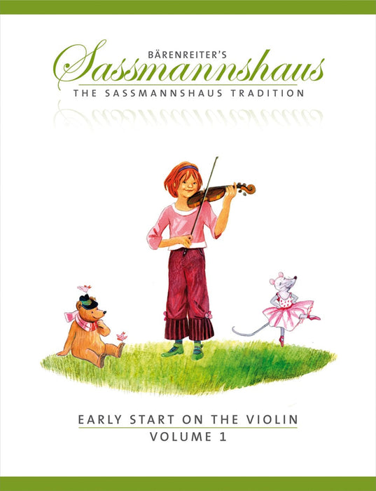 Early Start on the Violin, Volume 1 -A violin method for children age vier and older- (with a French text supplement) A violin method for children age four and older 小提琴 騎熊士版 | 小雅音樂 Hsiaoya Music