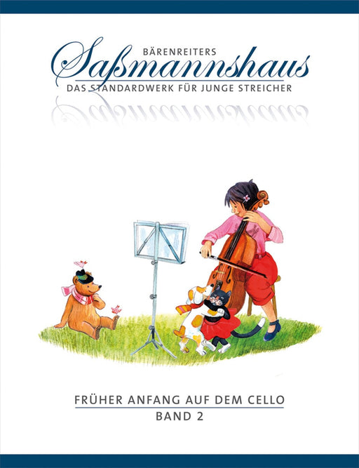 Früher Anfang auf dem Cello, Band 2 -Eine Violoncelloschule für Kinder- Eine Violoncelloschule für Kinder 大提琴 騎熊士版 | 小雅音樂 Hsiaoya Music