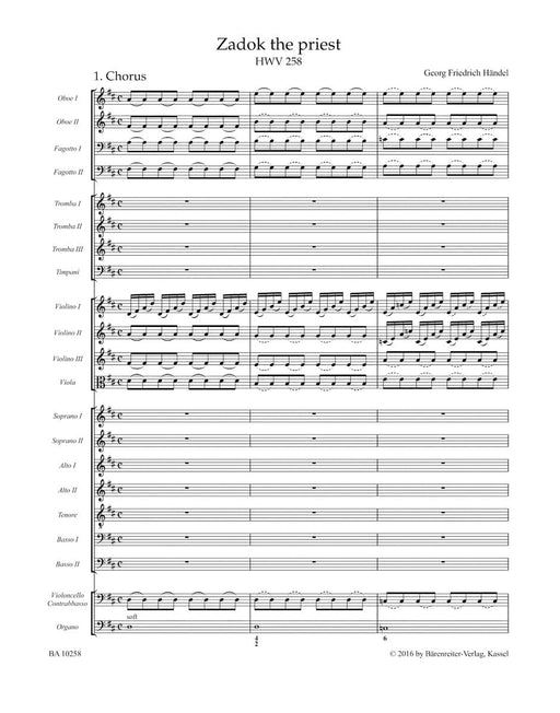 Zadok the priest HWV 258 -Coronation Anthem- Coronation Anthem 韓德爾 頌歌 騎熊士版 | 小雅音樂 Hsiaoya Music