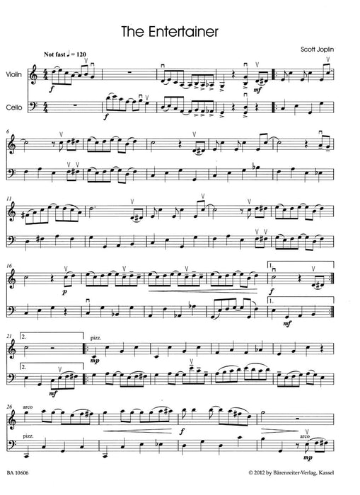 The Roots of Jazz for Violin and Violoncello 爵士音樂 小提琴 大提琴 騎熊士版 | 小雅音樂 Hsiaoya Music