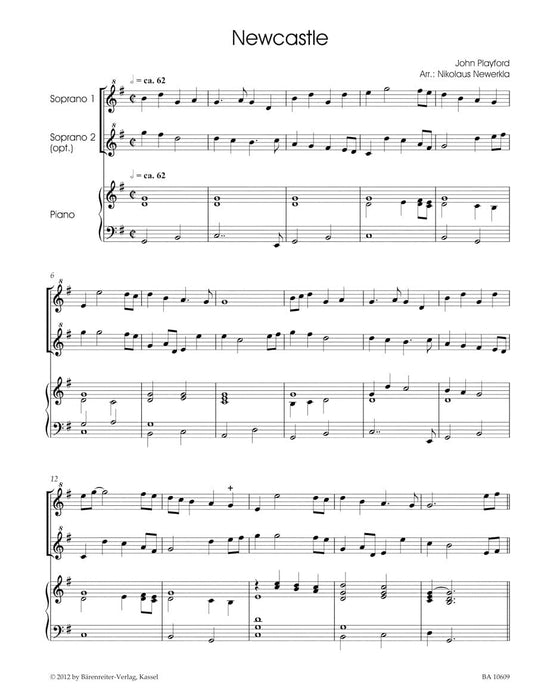 The English Dancing Master for Recorder (Flute) and Piano (second part ad lib.) 長笛 鋼琴 騎熊士版 | 小雅音樂 Hsiaoya Music