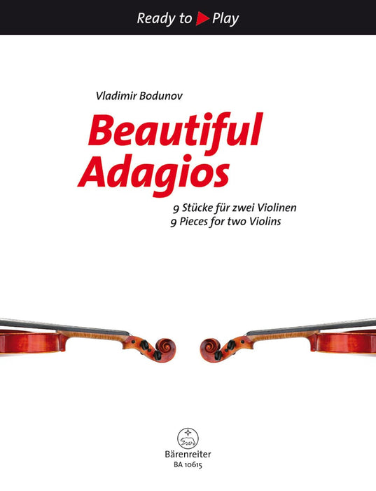 Beautiful Adagios -9 Pieces for two Violins- 9 Pieces 慢板 小品 小提琴 騎熊士版 | 小雅音樂 Hsiaoya Music