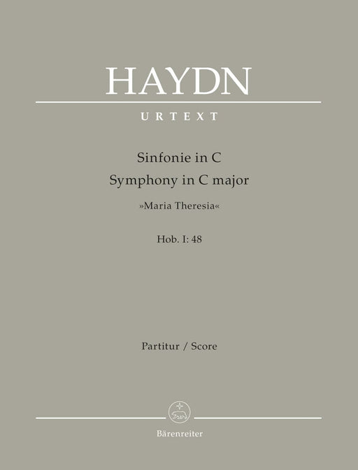 Symphony C major Hob. I:48 "Maria Theresia" 海頓 交響曲 詠唱調 騎熊士版 | 小雅音樂 Hsiaoya Music