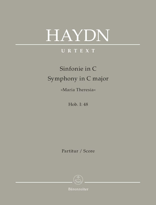 Symphony C major Hob. I:48 "Maria Theresia" 海頓 交響曲 詠唱調 騎熊士版 | 小雅音樂 Hsiaoya Music