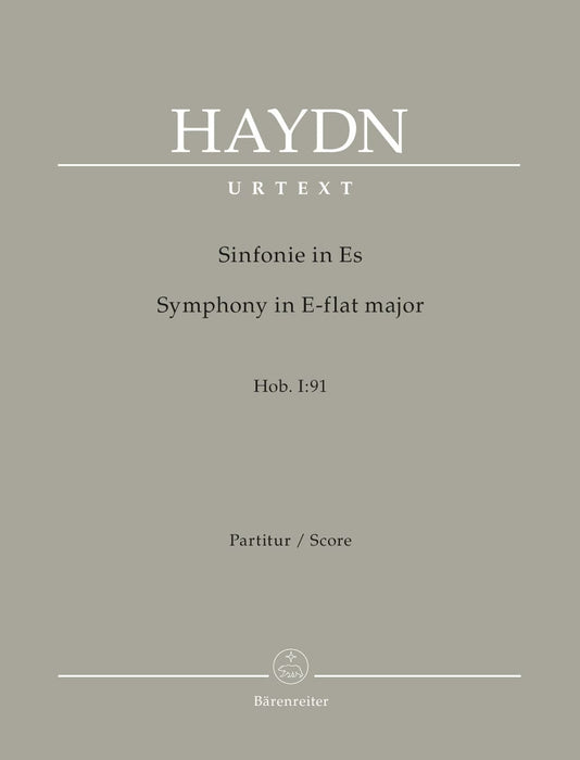 Symphony Nr. 91 E-flat major Hob. I:91 海頓 交響曲 騎熊士版 | 小雅音樂 Hsiaoya Music