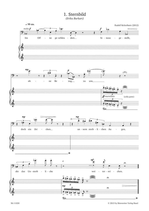 10 Duos for Baritone and Piano (2012) 二重奏 鋼琴 騎熊士版 | 小雅音樂 Hsiaoya Music