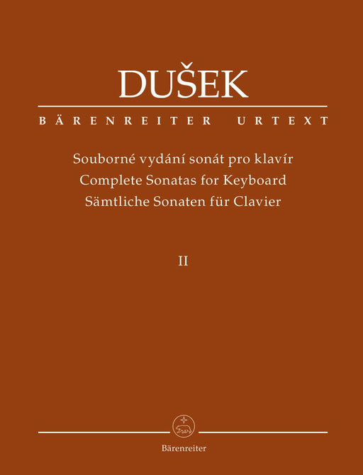 Complete Sonatas for Keyboard (Volume 2) 奏鳴曲 鍵盤樂器 騎熊士版 | 小雅音樂 Hsiaoya Music