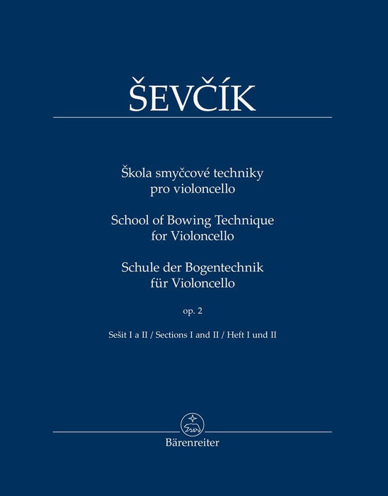 Schule der Bogentechnik for Violoncello op. 2 (Heft I und II) 大提琴 騎熊士版 | 小雅音樂 Hsiaoya Music