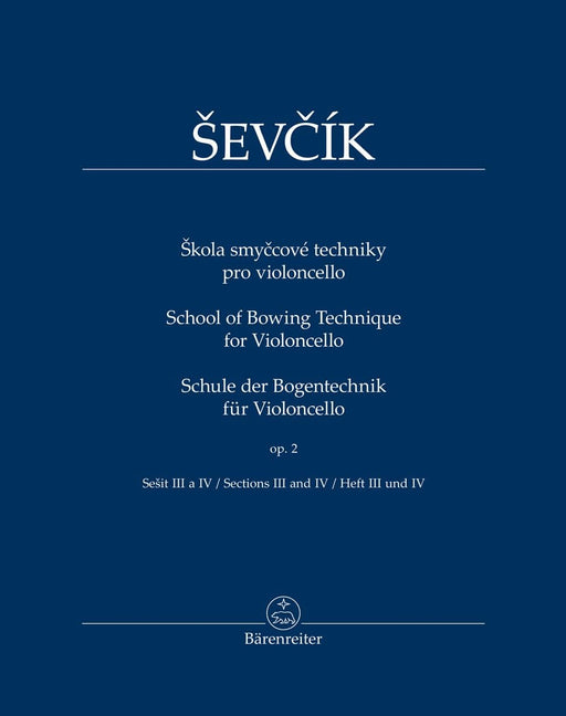 Schule der Bogentechnik for Violoncello op. 2 (Heft III und IV) 大提琴 騎熊士版 | 小雅音樂 Hsiaoya Music