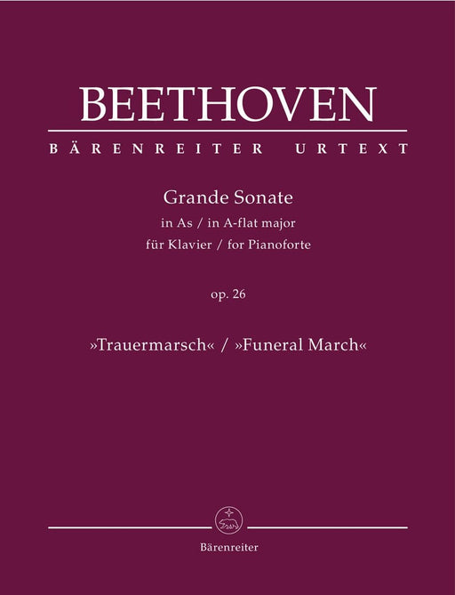 Grande Sonate for Pianoforte A-flat major op. 26 "Funeral March" 貝多芬 鋼琴 進行曲 騎熊士版 | 小雅音樂 Hsiaoya Music