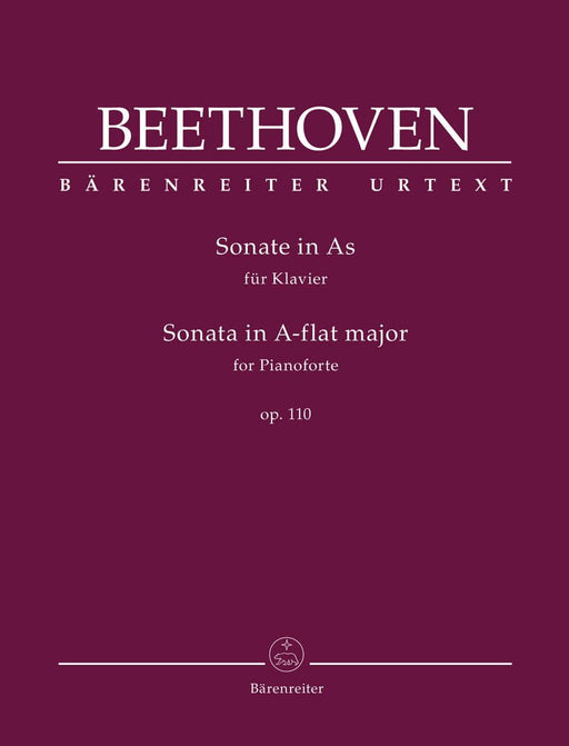 Sonata for Pianoforte in A-flat major op. 110 貝多芬 奏鳴曲 鋼琴 騎熊士版 | 小雅音樂 Hsiaoya Music