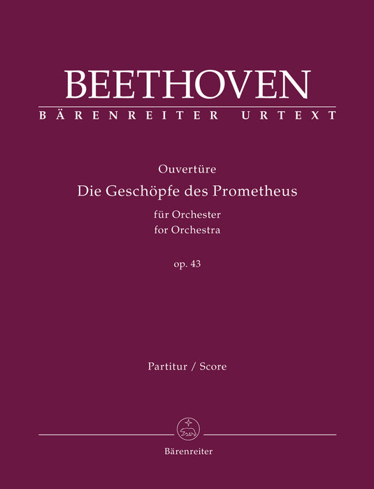 Overture "Die Geschöpfe des Prometheus" for Orchestra op. 43 貝多芬 普羅米修斯序曲 管弦樂團 熊騎士版(小熊版) | 小雅音樂 Hsiaoya Music