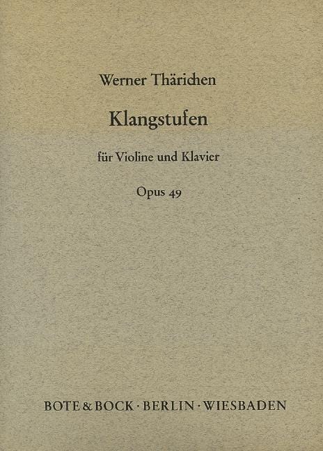 Klangstufen op. 49 小提琴加鋼琴 柏特-柏克版 | 小雅音樂 Hsiaoya Music
