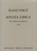 Sonata lirica 弗格特 奏鳴曲 小提琴加鋼琴 柏特-柏克版 | 小雅音樂 Hsiaoya Music