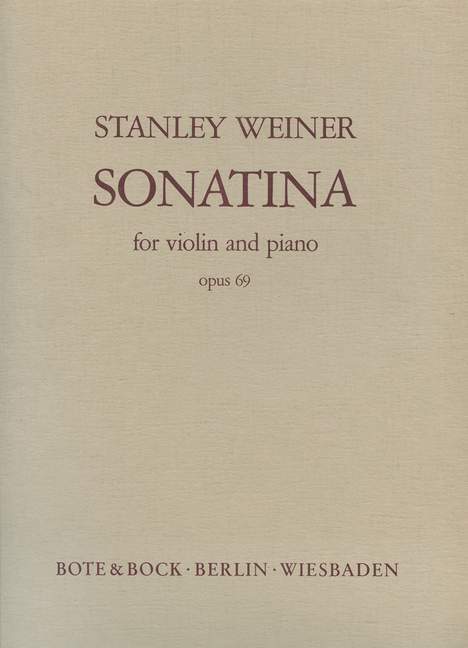 Sonatina op. 69 小奏鳴曲 小提琴加鋼琴 柏特-柏克版 | 小雅音樂 Hsiaoya Music