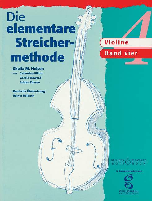 Die elementare Streichermethode Band 4 納爾遜．希拉．瑪麗 頌歌 小提琴教材 柏特-柏克版 | 小雅音樂 Hsiaoya Music